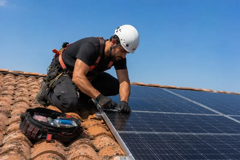 Maintenance et monitoring de panneaux solaires à Sarliac-sur-l'Isle